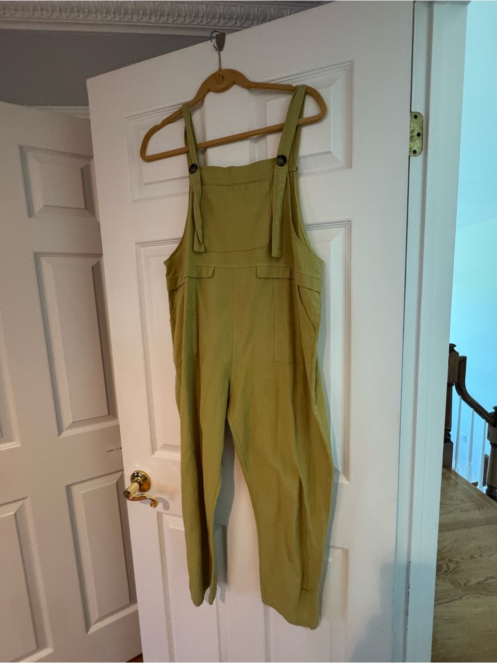 FAVLUX Olive Green Overalls Jumpsuit
